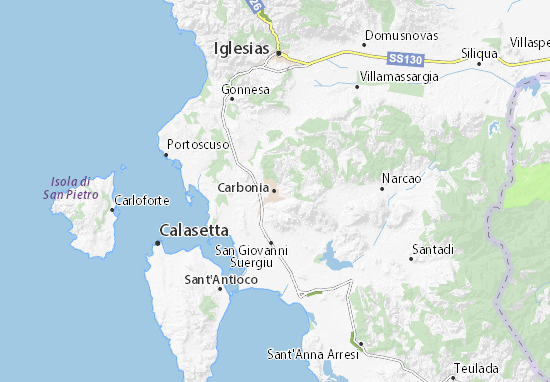 Mappe-Piantine Carbonia