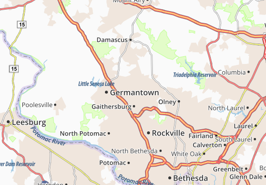Montgomery Village Map
