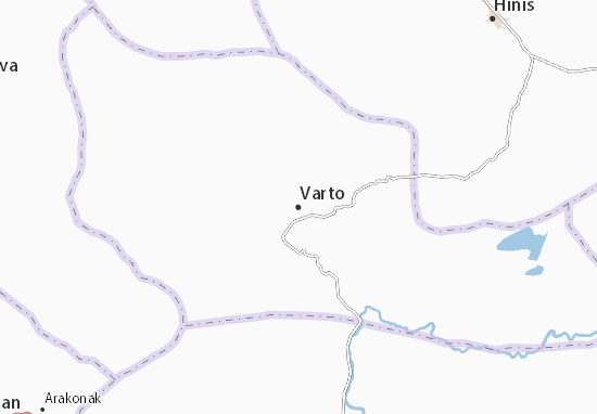 Karte Stadtplan Varto