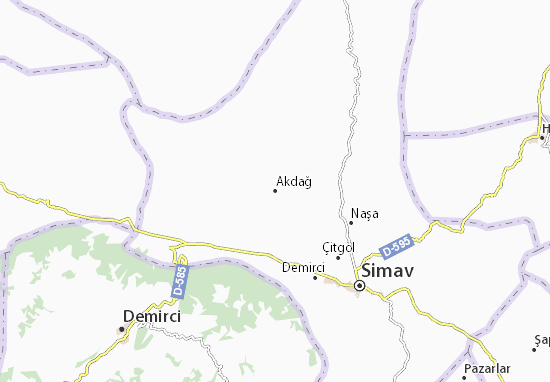 Akdağ Map