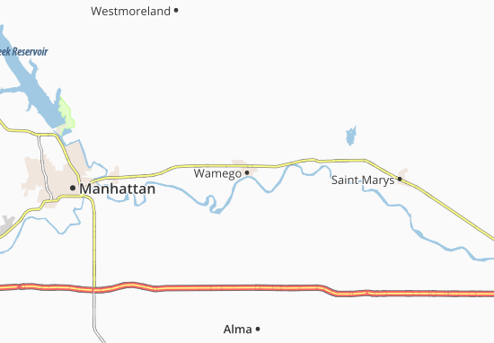 Wamego Map