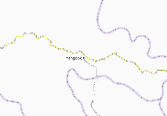 Mapa Yangdok