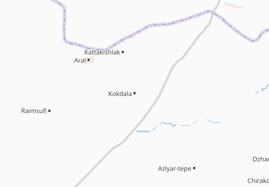 Kokdala Map