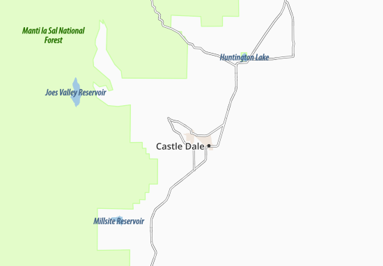 Kaart Plattegrond Orangeville