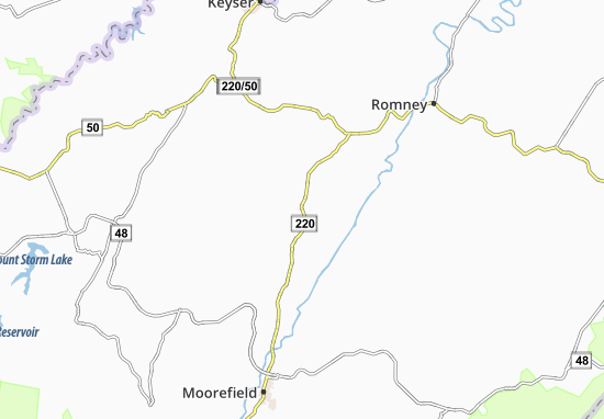 Purgitsville Map