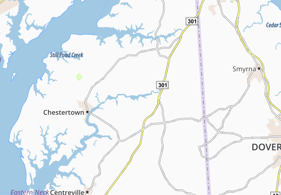 Kaart Plattegrond Crumpton