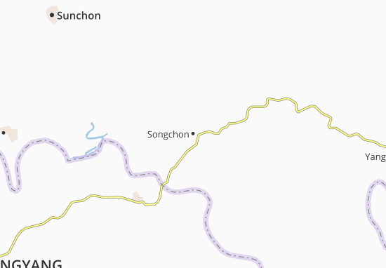 Karte Stadtplan Songchon
