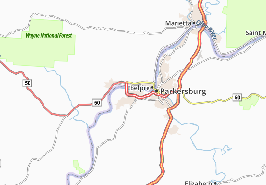 Blennerhassett Map