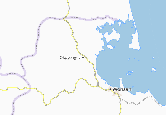 Karte Stadtplan Okpyong-Ni