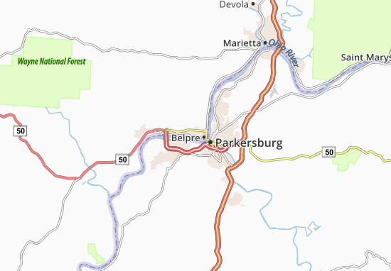 Belpre Map