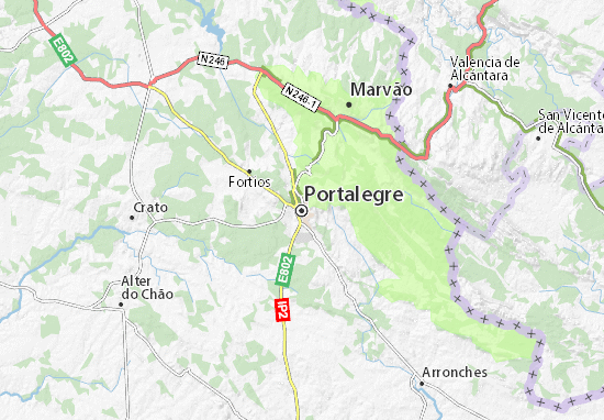 Mapa Plano Portalegre