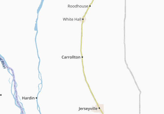 Karte Stadtplan Carrollton