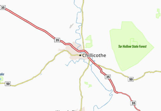 Mapa Chillicothe