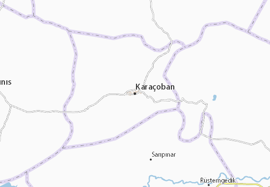 Mapa Karaçoban