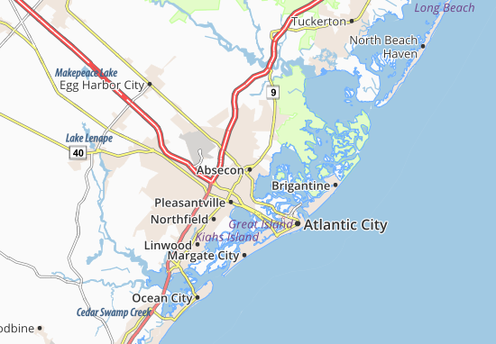 Absecon Map