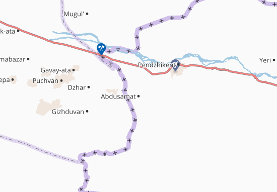 Abdusamat Map
