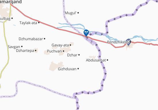 Dzhar Map