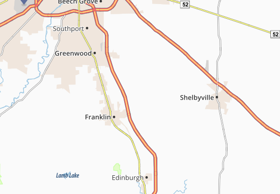Karte Stadtplan Urmeyville