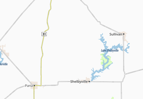 Karte Stadtplan Yantisville