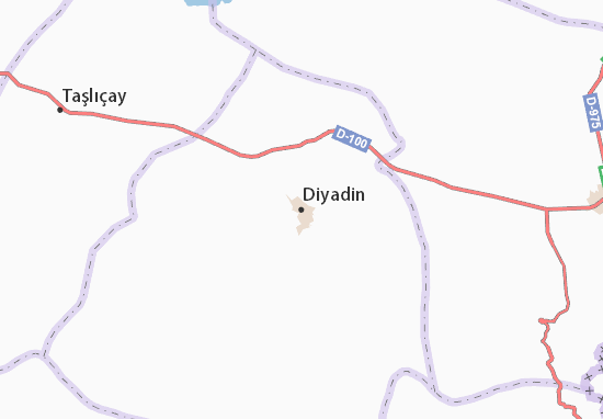 Karte Stadtplan Diyadin