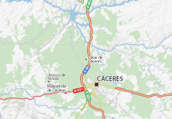 Mappe-Piantine Casar de Cáceres