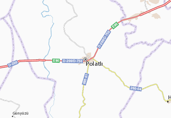 Karte Stadtplan Polatlı