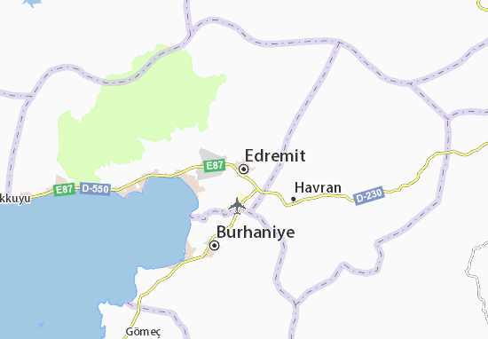 Edremit Map