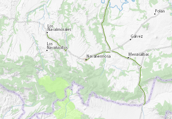 Navahermosa Map