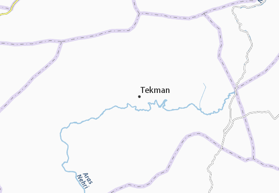 Karte Stadtplan Tekman