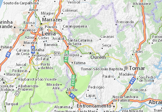 Atouguia Map
