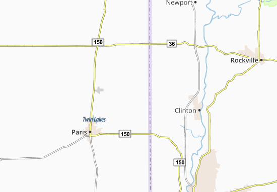 Mapa Clays Prairie