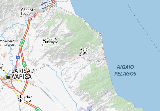 Agiá Map