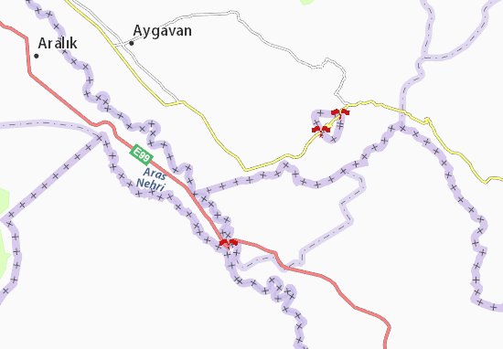 Kaart Plattegrond Yeraskh