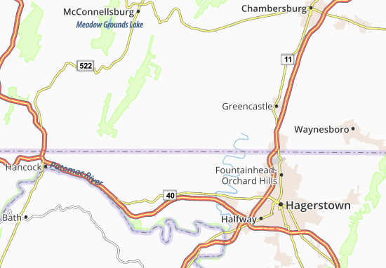 Mapa Kasiesville