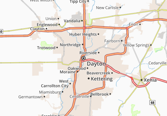 Carte-Plan Dayton
