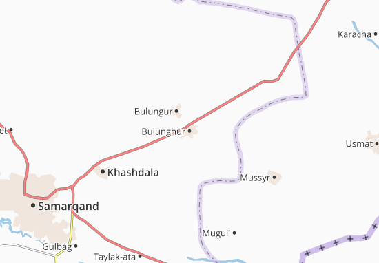 Karte Stadtplan Bulunghur