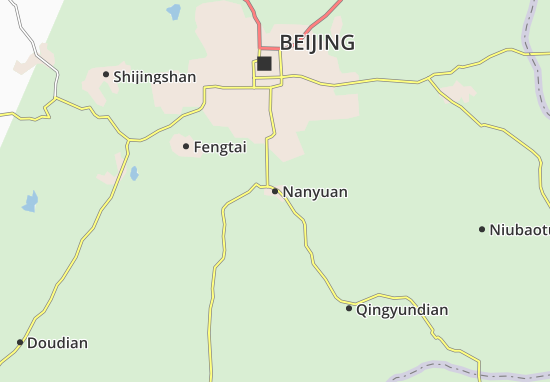 Karte Stadtplan Nanyuan