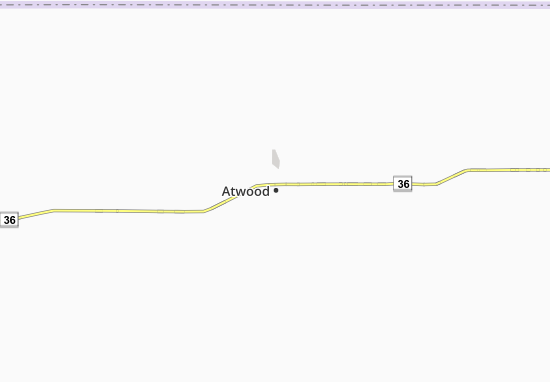 Karte Stadtplan Atwood