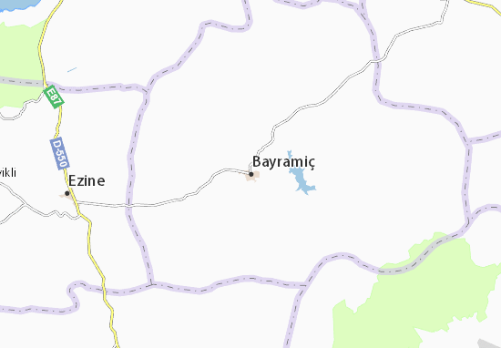 Kaart Plattegrond Bayramiç