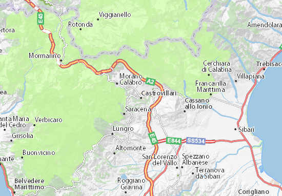 Castrovillari Map