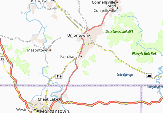 Fairchance Map
