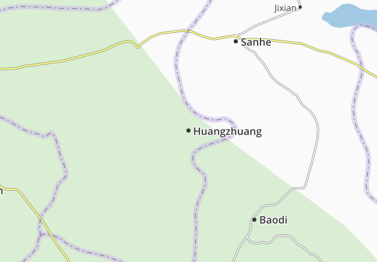 Carte-Plan Huangzhuang