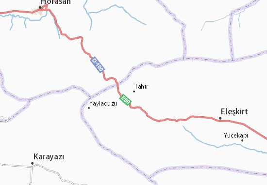 Karte Stadtplan Tahir