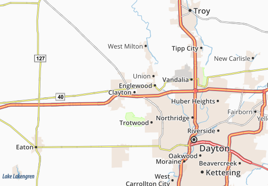 Clayton Map