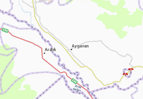 Karte Stadtplan Aygavan