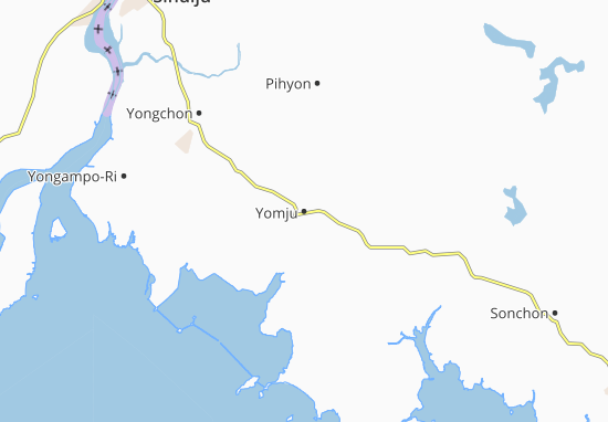 Karte Stadtplan Yomju