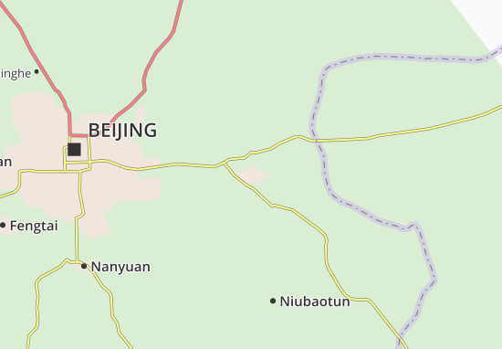 Kaart Plattegrond Tongzhou