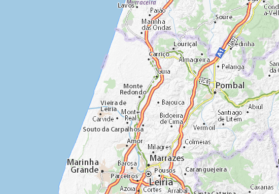Monte Redondo Map