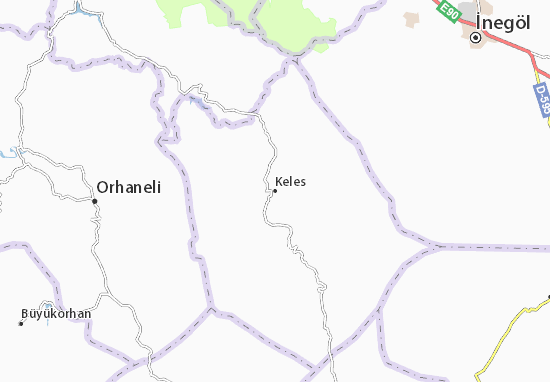Keles Map