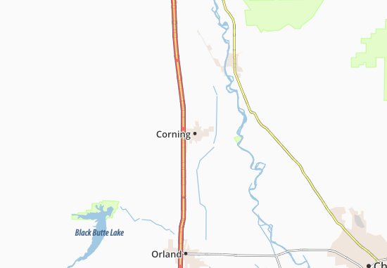 Mapa Corning